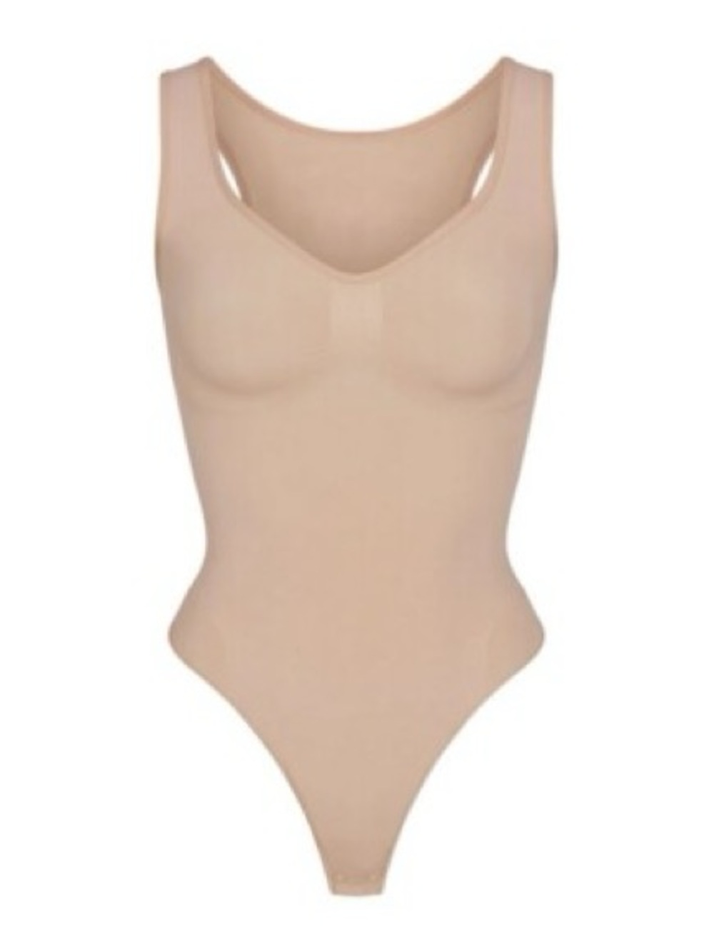 NEW SKIMS Seamless Sculpt Scoop Neck Thong Bodysuit Sz S